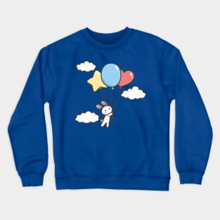 Bunny and Balloons Crewneck Sweatshirt